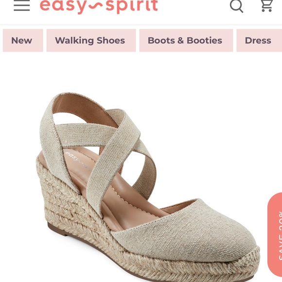 East Spirit NIB ESPADRILLE gold size 8 wide - Picture 4 of 11